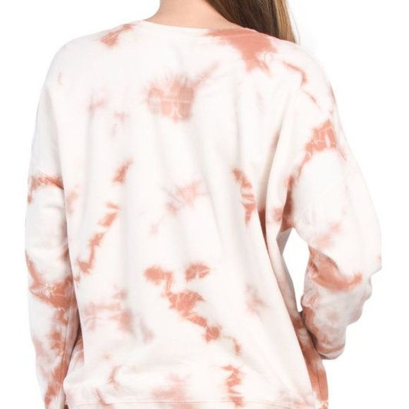 AR-33 Coco Vanilla Tie Dye‎ Pullover Top Size S - Picture 2 of 9